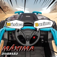 AIYAPLAY Carro Elétrico para Crianças 12V Kawasaki Teryx KRX 1000 com 2 Motores Faróis e USB 100x64x56 cm Azul(m-6)
