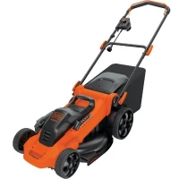 Tondeuse électrique filaire - BLACK+DECKER - LM2000-QS - 2000W - 48cm de coupe - Mulching, éjection latérale ou bac 50L(m-1)