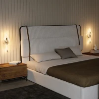 HOMCOM Led Wall Lamp 2 Pack, 13W Modern Indoor Spiral Wall Light, Colour Temperature Adjustable 3000K/4000K/6500K, for Bedroom, Living Room, Hallway, Stairs, Silver Tone(m-2)