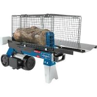 Fendeur de bûches électrique horizontal HL460 - 4T 1500W SCHEPPACH - Noir et bleu - 37 cm  Ø 25 cm(m-1)