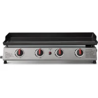 COOKING BOX Plancha gaz  CALI - 4 feux - 9,6 kW - 82x45x22 cm - Surface de cuisson en acier: 77x35 cm(m-2)