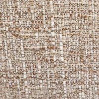 HOMCOM Butaca de Salón con Asiento Giratorio Tapizado en Lino Asiento Amplio Relleno Grueso Patas de Metal Beige(m-10)