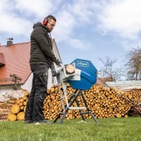 Scie a bûches Scheppach HS410 - lame Ø 405mm - 2200W - garantie 5 ans(m-3)