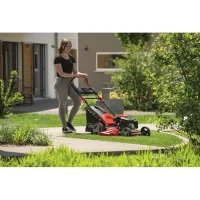 Tondeuse thermique autotractée 4 en 1 - démarrage électrique - MS225-53BR - 53 cm - 224 CC - SCHEPPACH(m-3)