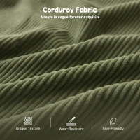 HOMCOM Accent Chair with Spring, Modern Industrial Armchair with Metal Legs for Livingroom Dark Green(m-5)