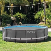 Bâche a bulles pour piscine ronde Intex UTF00142 - Diametre 4,88m - Epaisseur 270 microns(m-2)