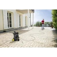 Nettoyeur haute pression KARCHER K5 Power Control Flex Home&Brush 500 L/h - 2100 W - 145 bars - livré avec 2 brosses + 2 détergents(m-6)