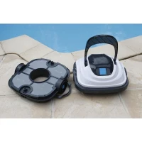 Robot nettoyeur a batterie de piscine UBBINK - Robotclean Accu XS - nettoyage fond pour toutes piscines(m-2)