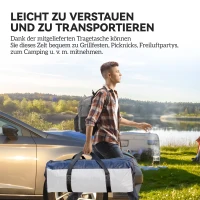 Campingtent tuintent feesttent partytent zonwering glasvezelstang(m-6)