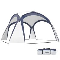 Campingtent tuintent feesttent partytent zonwering glasvezelstang(m-1)