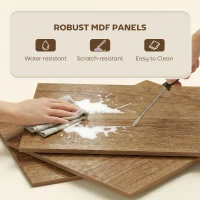 HOMCOM Divizor elegant cu design zigzag(m-6)