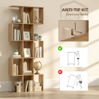 HOMCOM Divizor elegant cu design zigzag(m-7)