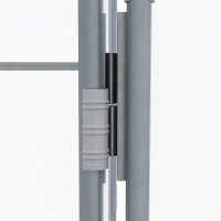 Outsunny Serra tunnel calpestabile con telaio in acciaio, 3x2x2 m(m-5)