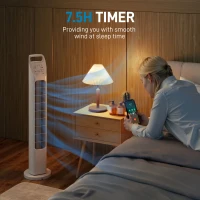 HOMCOM turmlüfter säulenlüfter(m-6)