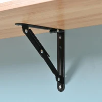 Stylish Kitchen Trolley with Foldable Wood-Grain Countertop, Versatile Buffet with Interchangeable Wheels, 139L x 46W x 91H cm, Blue(m-14)