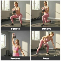 SPORTNOW Soft Kettlebell, 12kg Kettle Bell with Anti-Slip Grip for Home Gym Weight Lifting and Strength Training(m-8)