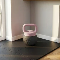 SPORTNOW Soft Kettlebell, 12kg Kettle Bell with Anti-Slip Grip for Home Gym Weight Lifting and Strength Training(m-10)