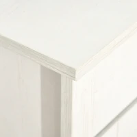 HOMCOM Aparador de Cozinha com 1 Gaveta e Prateleira Interior Ajustável Móvel Auxiliar Decorativo 80x39,7x80 cm Branco(m-13)