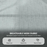 Outsunny Leżak słoneczny Ogrodowe Leżanki Relaksacyjne, składany, odporny na warunki atmosferyczne, 194 cm x 72 cm x 89 cm, Czarny + Ciemnoszary(m-6)