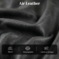 HOMCOM Relax- en opsta-stoel voor senioren, elektrische liftstoel van kunstleer met dubbele motor, pocketveren, zwart(m-6)