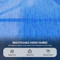 Leżak ogrodowy składany z poduszką i oknem do czytania(m-6)