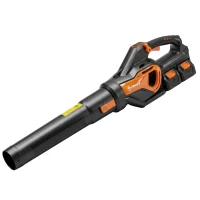 Outsunny Accu-Bladblazer 20V Draadloos Bladblazer met 2x4.0Ah Batterij & Oplader Turbo-Boost 162,7 km/u Blaassnelheid(m-1)