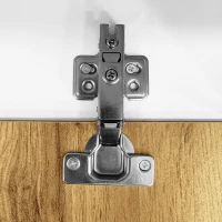 Meuble TV à longueur réglable, design modulaire en 2 parties, 130-220x30x63,4 cm, Couleur naturelle(m-6)