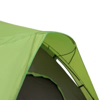 Outsunny Cort auto, cort de camping, cort de călătorie, pentru 4-5 persoane, fibră de sticlă, poliester, verde, 300 x 300 x 230 cm(m-5)
