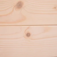 Outsunny Jardinière surélevée en Bois, Carré Potager sur Pied surélevé, Trous de Drainage, Tissu non tissé, 86x46x76 bois naturel(m-9)