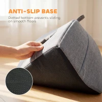 PawHut Cat Cave Bed for Indoor Kittens, Cat House with Removable Cushion and Teaser Ball, Kitty Igloo with Anti-Slip Base, 42 x 42 x 39 cm, Grey(m-7)