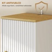 HOMCOM Columna de Baño Estrecha con Estantes Ajustables Cajón Compartimento Abierto 31,5x29,7x171,5 cm Blanco(m-7)