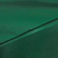 Outsunny Capa para Baloiço de Jardim Capa de Proteção para Baloiço com Cordas Ajustáveis Impermeável Anti UV 240x133x185 cm Verde(m-9)