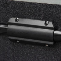 Outsunny Geleira de Compressor Portátil 60L Geleira de Carro CC 12V/24V até -20℃ com Ecrã LED Tátil Alça Retrátil e Rodas 71,1x46x57,1 cm Preto(m-10)