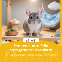 PawHut Cerca Metálica para Animais de 12 Painéis DIY Tapete Impermeável Parque para Porquinhos-da-Índia Ouriços 120x60x40 cm Preto(m-9)