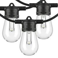 HOMCOM Catena luminosa globe RGBW IP44 per interno ed esterno(m-1)