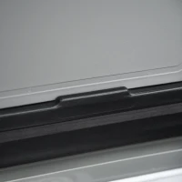 Outsunny Geleira de Compressor Portátil 60L Geleira de Carro CC 12V/24V até -20℃ com Ecrã LED Tátil Alça Retrátil e Rodas 71,1x46x57,1 cm Preto(m-11)