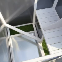 PawHut cotet de exterior, acoperis impermeabil 160x75x80cm(m-16)