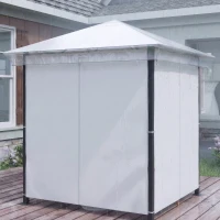 Outsunny 2 x 2 (m) Gazebo Protective Cover, Waterproof Cover for Gazebo, Canopy and Tent(m-2)