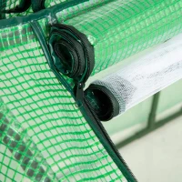 Outsunny Sera Mica 2 Niveluri – Balcon/Gradina, Cu PE Transparent(m-12)