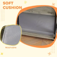 Klatka dla psa PawHut, domowa, z poduszką, szara(m-6)