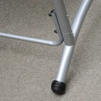 Outsunny Three Person Steel Outdoor Porch Swing Chair Bench with Canopy Cover - Black(m-13)