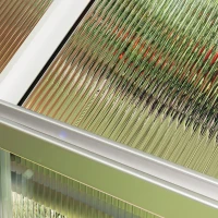 Outsunny 6 x 8 ft Walk-In Greenhouse with Sliding Door and Roof Vent, Clear(m-9)