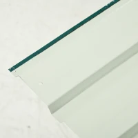 Outsunny Panouri Otel Galvanizat – 12 Foi pentru Acoperis sau Pereti(m-13)