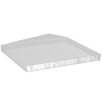 Outsunny 2 x 2 (m) Gazebo Protective Cover, Waterproof Cover for Gazebo, Canopy and Tent(m-1)