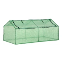 Outsunny Sera Mica 2 Niveluri – Balcon/Gradina, Cu PE Transparent(m-15)