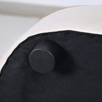 PawHut Divano per cani con cuscino rimovibile e fodera lavabile, 66x43x19,5 cm, Beige(m-5)