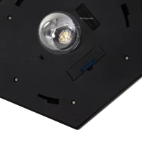 Outsunny Lampa de Extern cu 6 Lumini LED Pornire Automata Impermeabil(m-11)