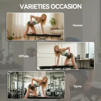 HOMCOM Hantle z radełkowanym uchwytem, żeliwne, 2 x 12,5 kg do użytku domowego i na siłowni(m-6)