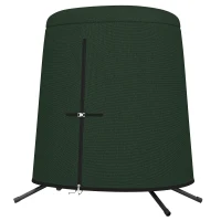 Outsunny 196 x 230 cm Hanging Egg Chair Protective Cover - Green(m-11)