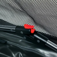 PawHut Składana klatka transportowa dla psa z poduszką, zmywalnym pokrowcem z tkaniny Oxford dla psów do 30 kg, zielony wojskowy(m-8)